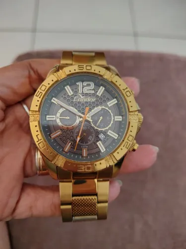 Relógio Condor Dourado Masculino