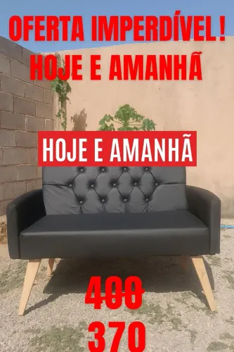 Sofá 2 Lugares com design moderno e oferta imperdível!