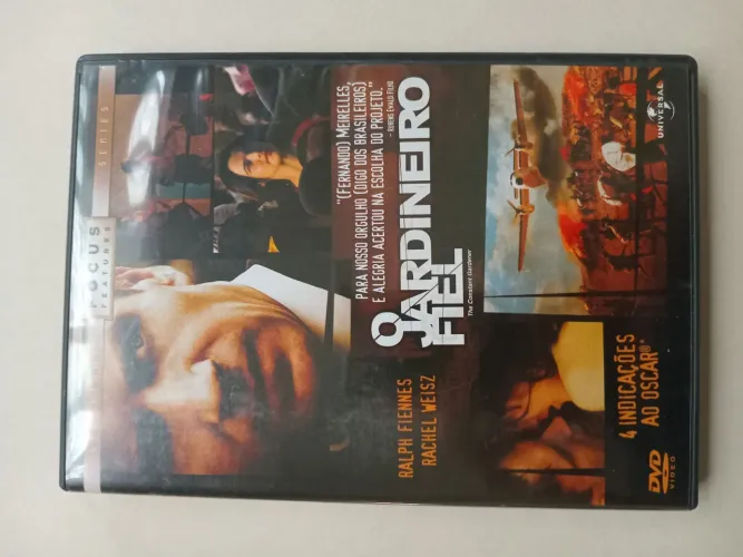 DVD O Jardineiro Fiel - Ralph Fiennes e Rachel Weisz