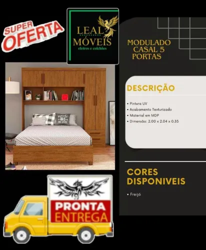 Cabeceira - Módulo Completo - Freijó