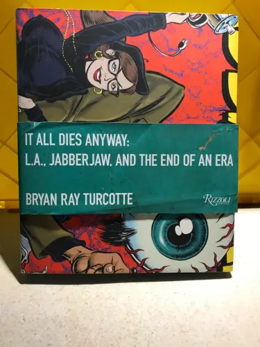 Livro Jabberjaw L.A.  completo com capa pôster