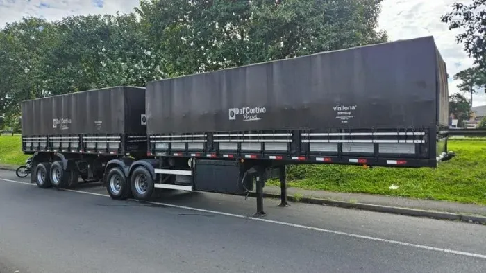 Bitrem Graneleiro Librelato Ano 2020 Compensado naval Roda Disco Sem Pneus 7.10 x 2mts