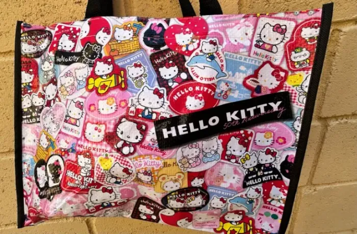sacola eco bag hello kitty