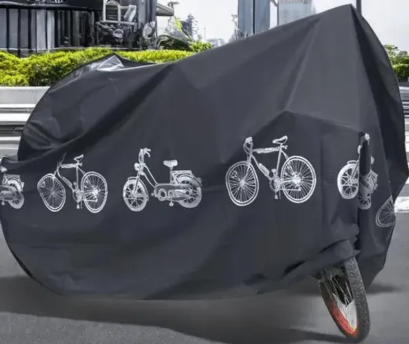 Capa protetora para bicicleta e moto elétrica