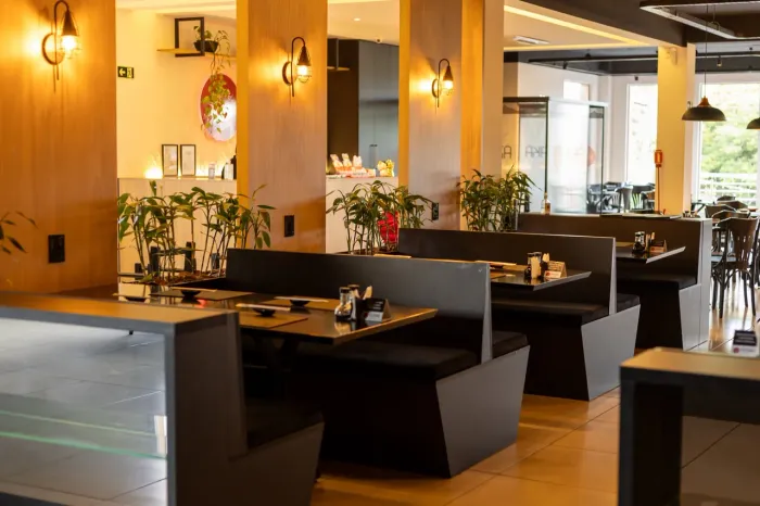 Restaurante em operação