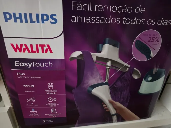 Vaporizador de Roupas EasyTouch Plus Philips Walita Azul