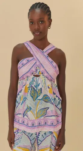 Túnica blusa Farm linda Tucano M