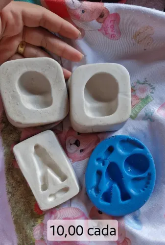 Moldes de silicone para biscuit