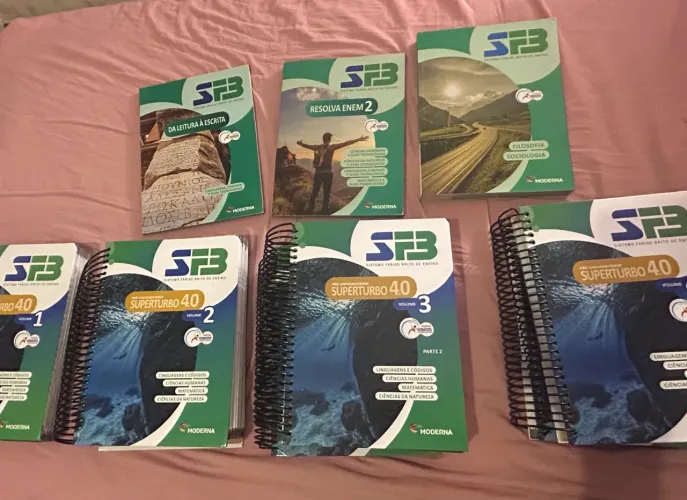 LIVROS SISTEMA FARIAS BRITO 3°ANO/SÉRIE E.M