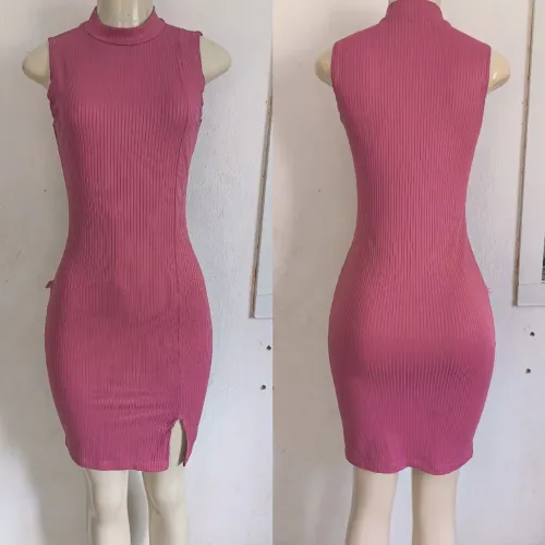 Vestidos canelados