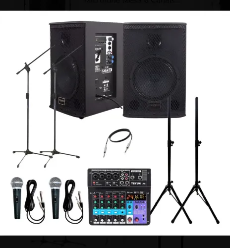 Aluguel de equipamentos de som e iluminação para eventos