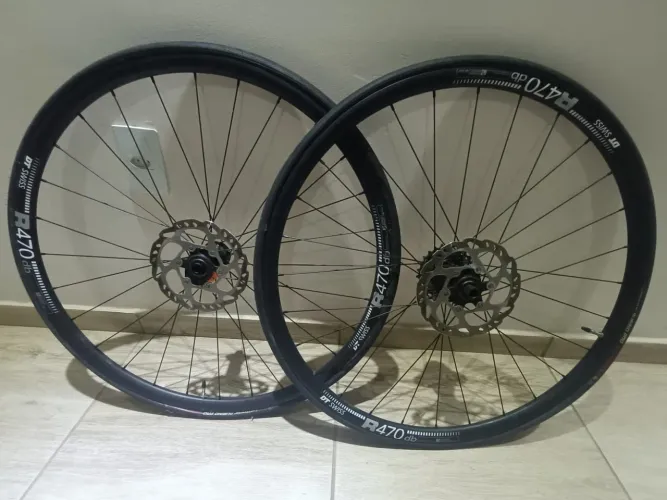 Par de rodas DTSwiss R470 aro 700 Speed