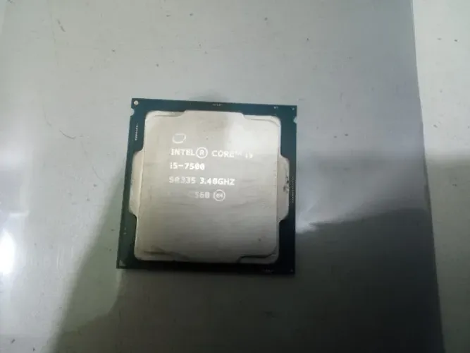 Processador I5 7500 100% funcionando