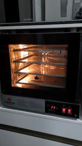Forno Turbo Elétrico Fast Oven Prp-004 Plus Preto - Progas Digital 127V