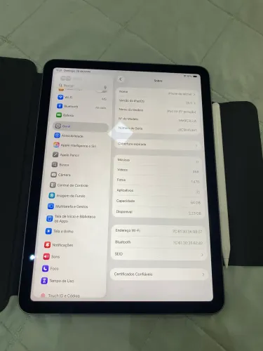 iPad Air m1 5° geração 64gb