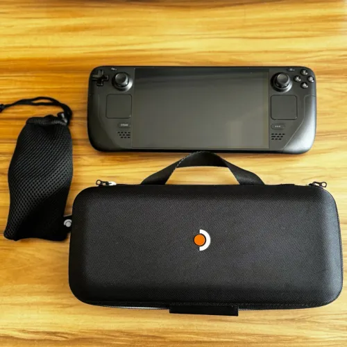 Steam Deck OLED 1TB - Impecável - Bateria 100% + Case?