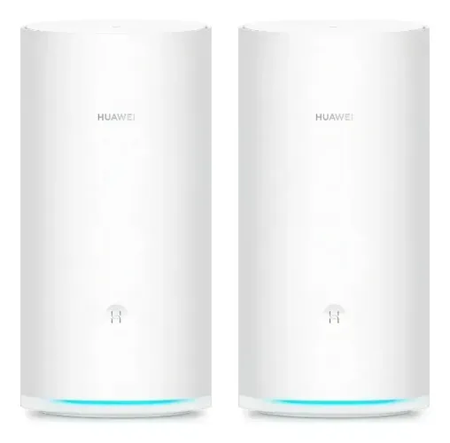  Roteador Huawei Ws5800 Wi-fi Mesh Ac2200 Triband Kit Com 2 Cor Branco