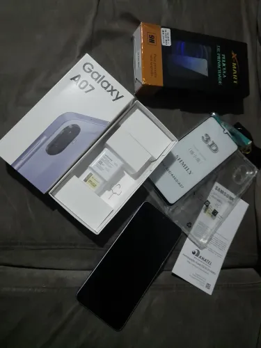 SAMSUNG GLX A07 128GB COMPLETP, ZEROOOOOOOOOOOOO