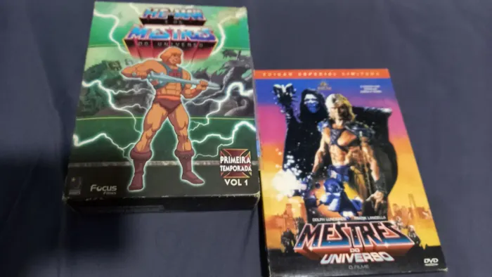 DVD serie He-man box 1temporada + filme box do He-man