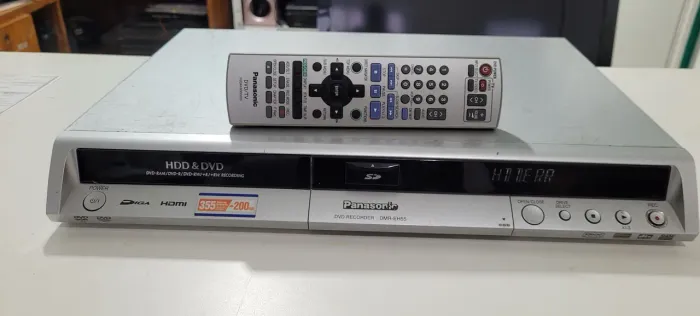 DMR-EH55 com defeito e controle remoto
