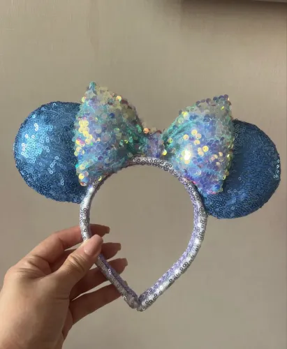 Tiara de lantejoula minnye