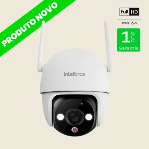 Câmera Inteligente Full Color iM7 S IP66 Branca Intelbras