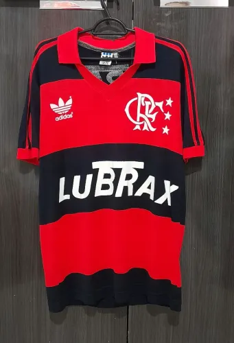 CAMISA DO FLAMENGO ADIDAS ORIGINAL ANOS 8O