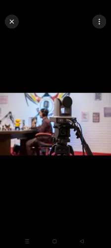 3 câmeras PTZ para podcast