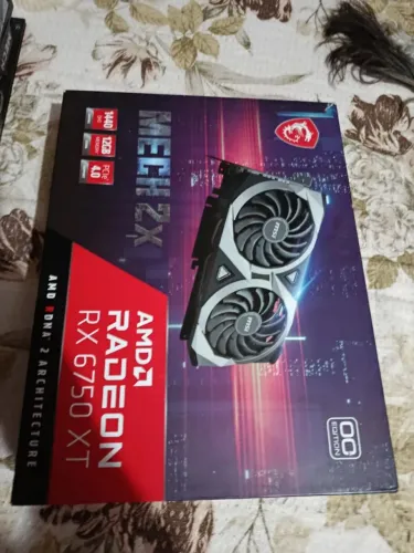 Placa de vídeo AMD RX 6750 XT 12 gigas