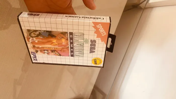 Cartucho Master System - Califórnia Games -