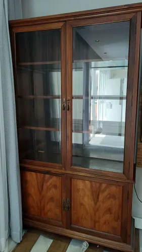 Cristaleira madeira Clássica 