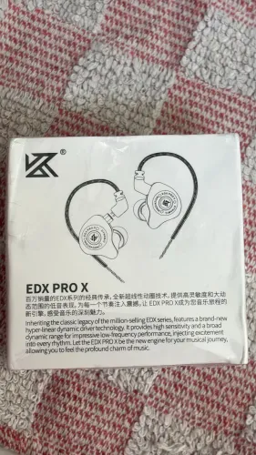 Fone KZ Edx Pro X com microfone LACRADO