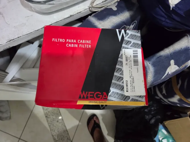 Filtro de Cabine Ar-Condicionado Wega AKX35345/C - Carvão Ativado (Novo)