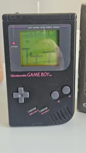Nintendo Game Boy Original Preto Japonês DMG-S-KA + Caixa | Único Dono Desde 1995