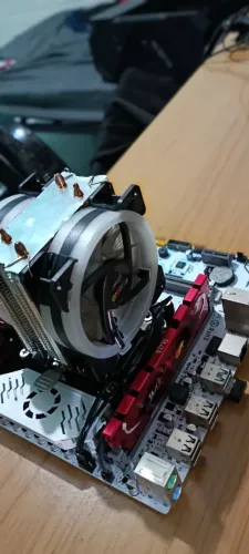 Kit Placa mãe x99, Xeon, Air cooler e TPM2.0