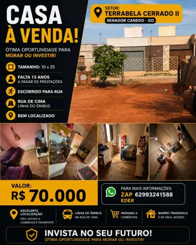 VENDE-SE CASA