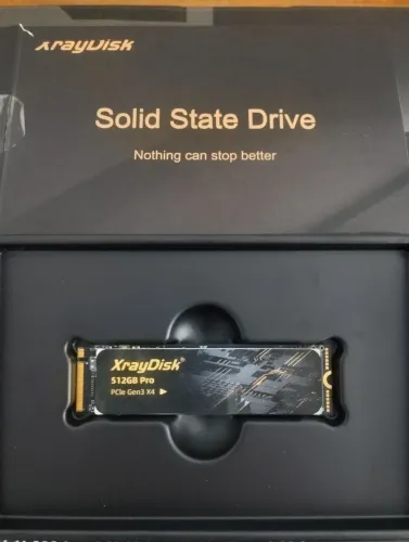 Ssd Xraydisk 512gb Pro, M.2 2280 Nvme, Leitura Até 3200mbs E Gravação 2800mbs