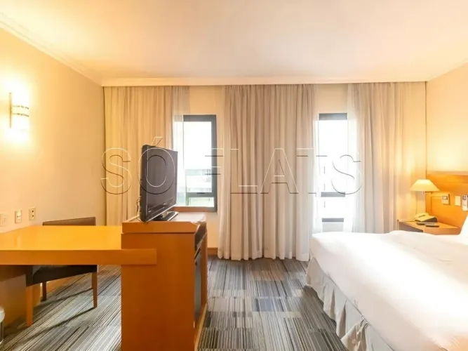 Flat Novotel Jardins 28m² Mobiliado, Jardim Paulista a Passos da Av. Paulista