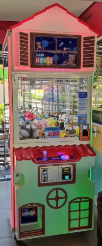 maquina de urso garra - com maquininha mercado pago