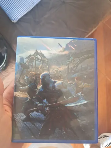 GOW Ragnarok PS5 capa inversa