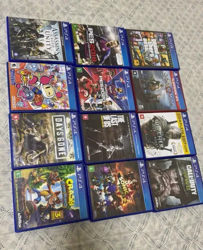 Jogos ps4 (faço olx pay)