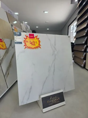 PORCELANATO ACETINADO 78X78 R$ 49,99 M²
