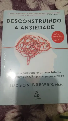 Vende-se livro novo desconstruindo a ansiedade