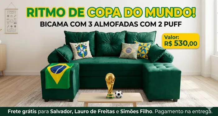 BICAMA COM 2 PUFF 
