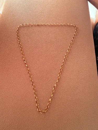 Cordão de ouro 18K maciço 