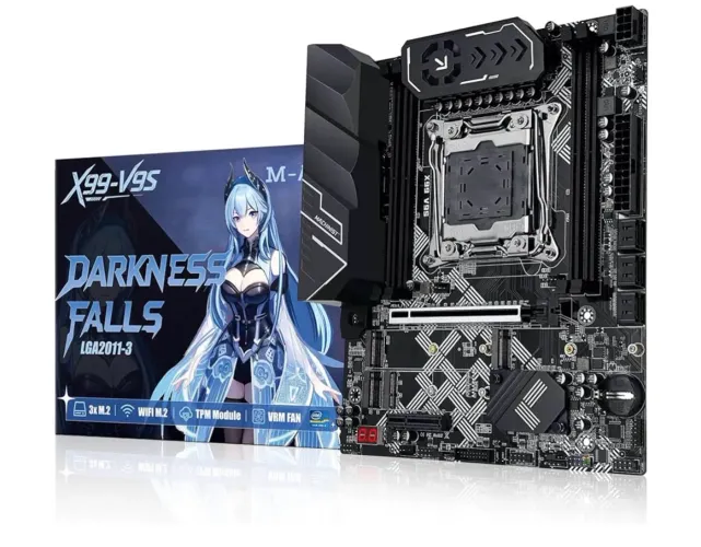 MACHINIST Placa-mãe X99 LGA 2011-3 para CPUs Intel Xeon E5