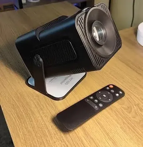 Projetor portátil 1080p Android +wi-fi com controle remoto