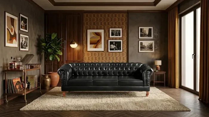 ? SOFÁ CHESTERFIELD 3 LUGARES (NOVO) ? PRONTA ENTREGA! ?