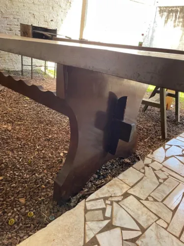 MESA DE IPÊ MACIÇA