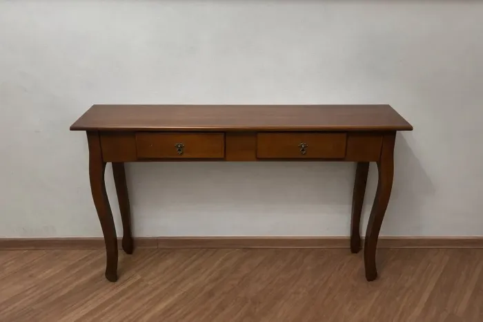 Aparador / Mesa de Madeira (2 gavetas)